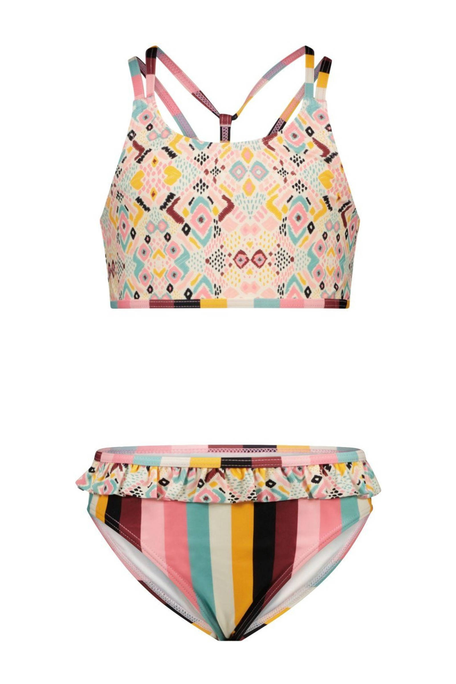 B.Nosy Crop Bikini Met All Over Print Multicolor | Wehkamp