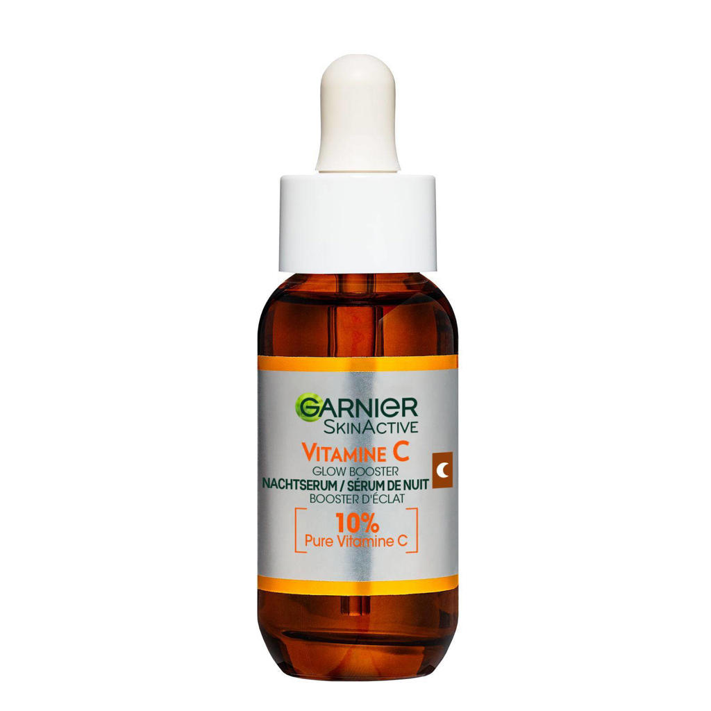 Garnier Skinactive 10% Pure Vitamine C* Anti-Pigmentvlekken Hyaluronzuur nachtserum - 30 ml