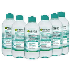 Hyaluronzuur & Aloë Vera micellair reinigingswater - 400 ml - 6 stuks - voordeelverpakking