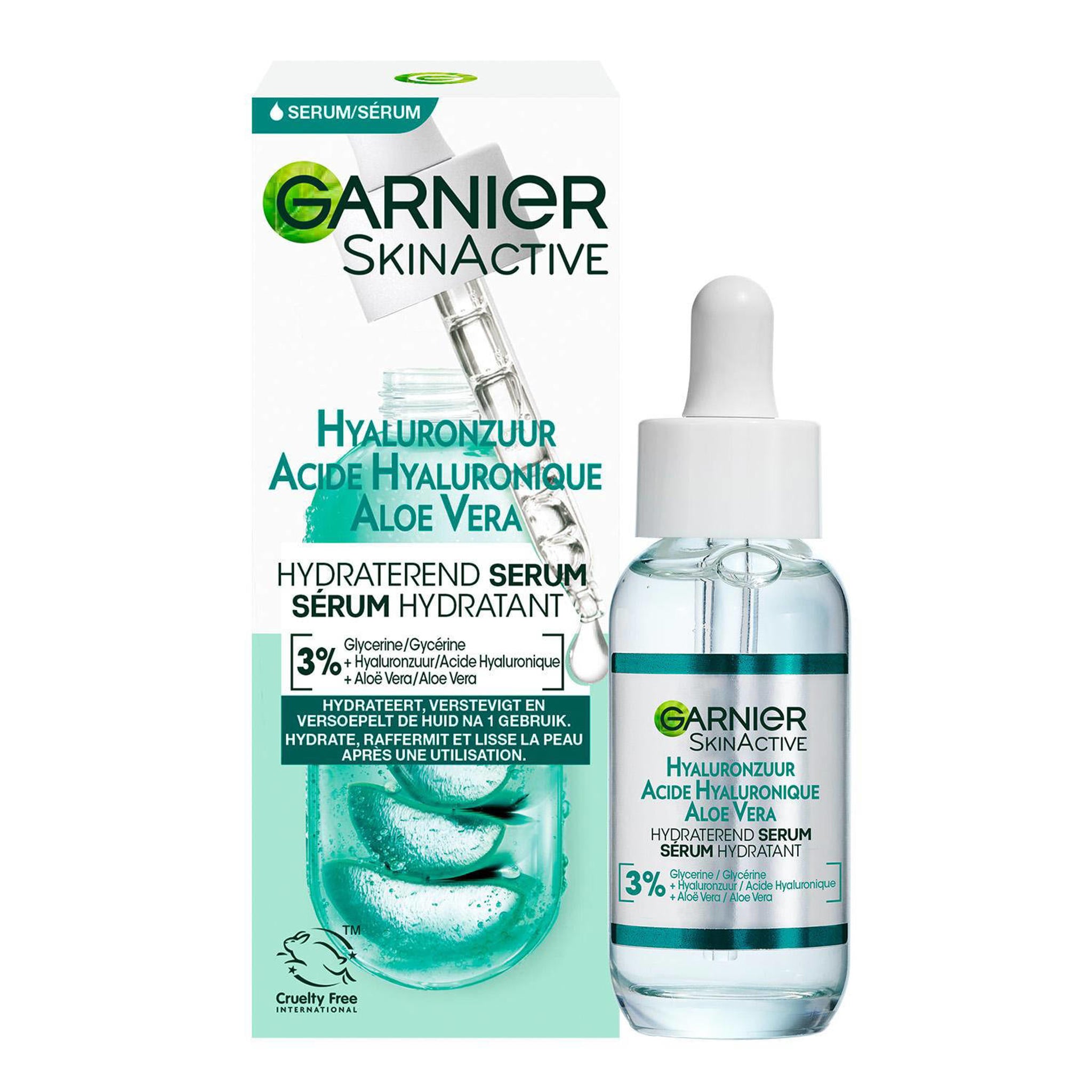 Garnier Skinactive Hyaluronzuur & Aloë Vera hydraterend serum - 30 ml ...