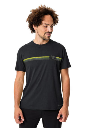 outdoor T-shirt zwart