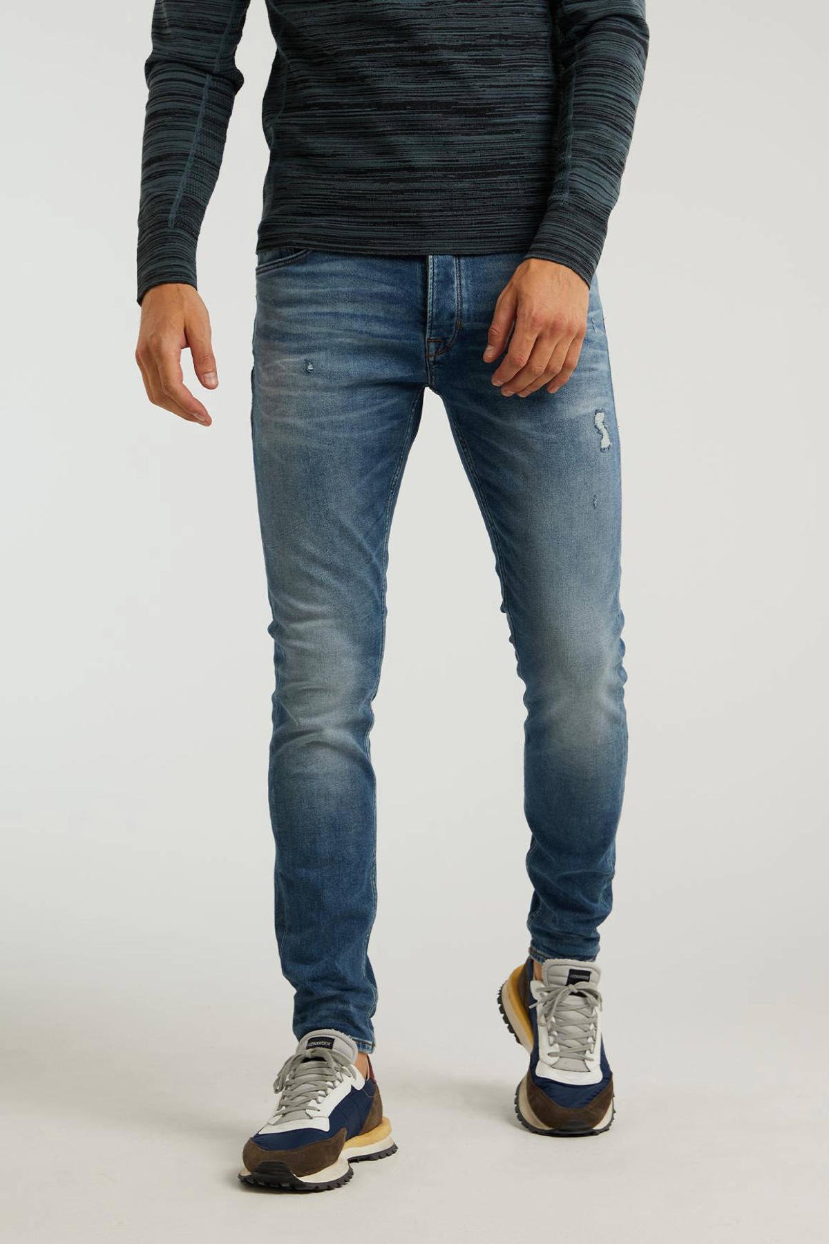 Conserveermiddel Poëzie Volharding CHASIN' slim fit jeans Ego Noble light blue | wehkamp