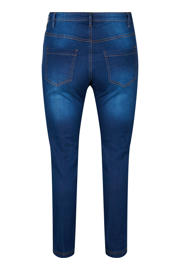 thumbnail: Zizzi slim fit jeans EMILY dark blue denim