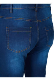 thumbnail: Zizzi slim fit jeans EMILY dark blue denim