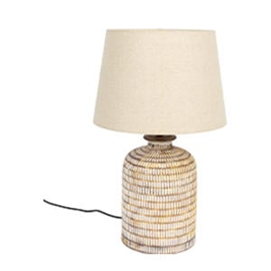Dutchbone Russel Tafellamp - Beige