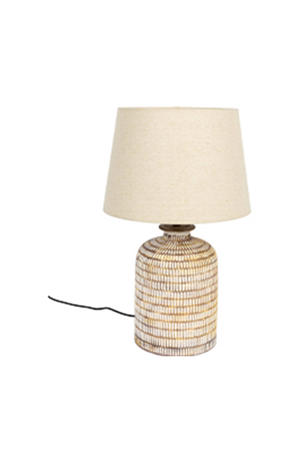 Dutchbone Russel Tafellamp - Beige