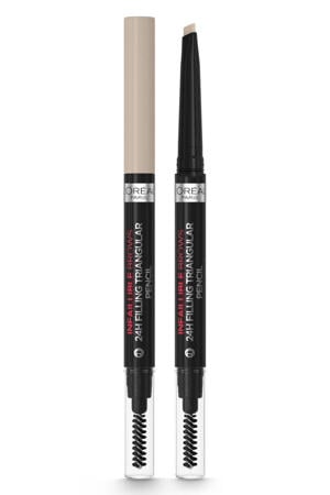 24H Filling Triangular Pencil wenkbrauwpotlood - 8.0 Light Cool Blond