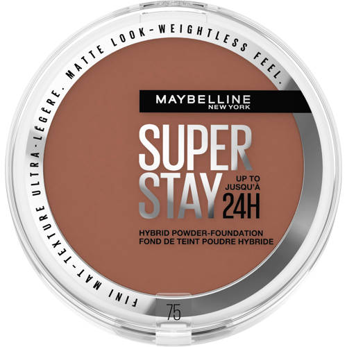 Maybelline New York SuperStay 24H Hybrid Powder Foundation poeder foundation - kleur 75