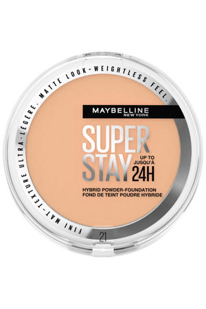 24H Hybrid matte poeder foundation - 21