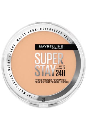 24H Hybrid matte poeder foundation - 21