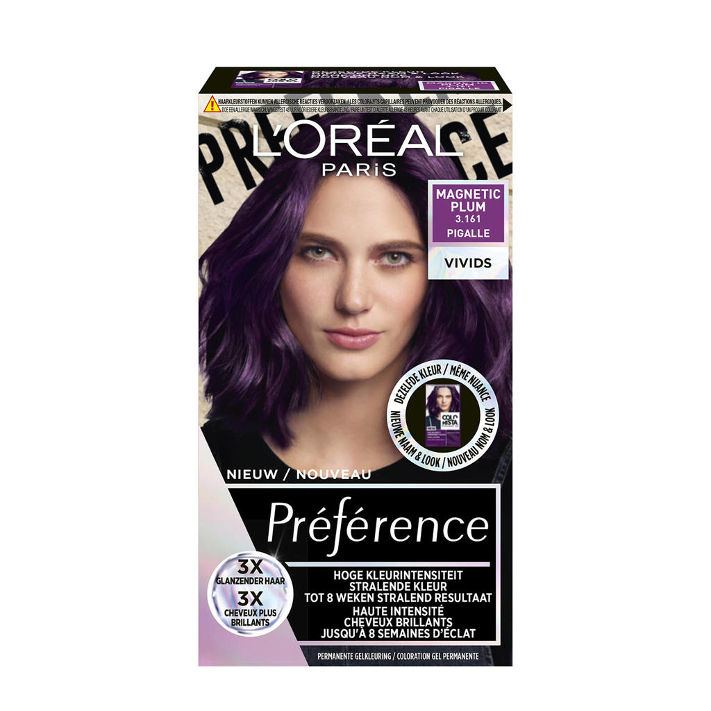 L'Oréal Paris Préférence Vivids 3.161 - Magnetic Plum Pigalle