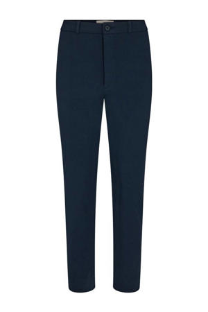 straight fit chino donkerblauw