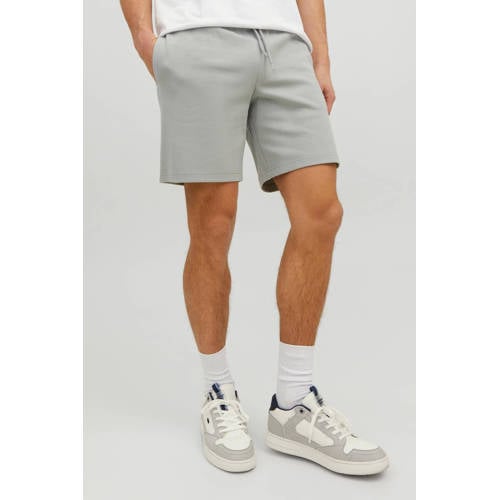 JACK & JONES PANTS STUDIO slim fit short JPSTNEWBASIC wrought iron