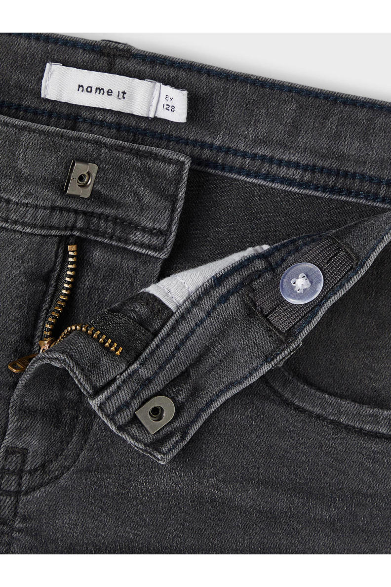 Name it kids Nkmryan Straight Jeans 3418-Be Noos, Lichtgrijs denim, 146 cm