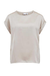 VILA dam top VIELLETTE - Pastel Yellow