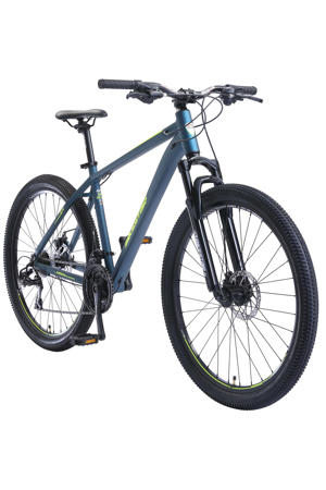  hardtail MTB, Sport, 27.5 inch, 21 speed, blauw/geel