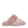 Warmbat Australia suède pantoffels roze