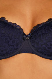 thumbnail: Hunkemöller voorgevormde beugelbh Marine donkerblauw