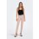 JDY ribgebreide top JDYNANNA zwart