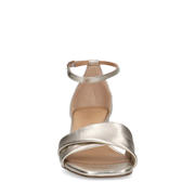thumbnail: Manfield   leren sandalettes goud