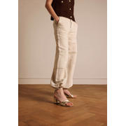 thumbnail: Manfield leren sandalettes goud