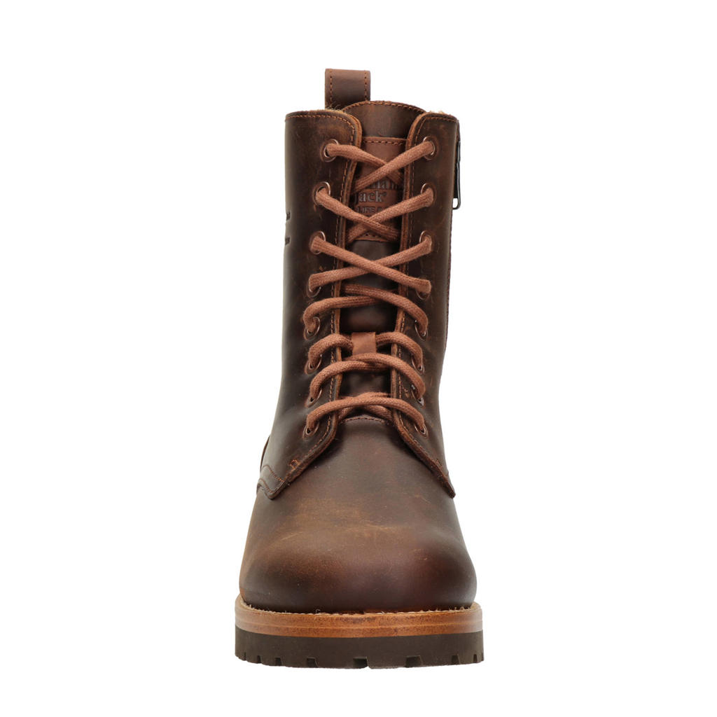 Panama Jack Frisia leren veterboots bruin wehkamp