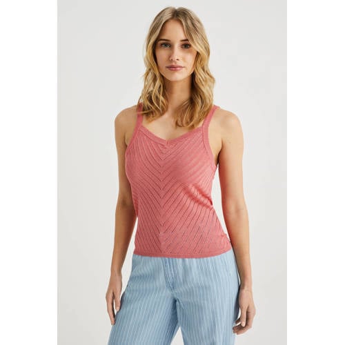 WE Fashion top roze