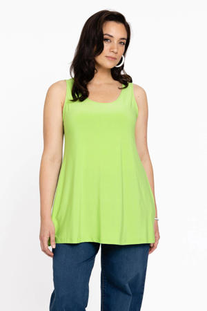 singlet DOLCE van travel limegroen