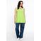 YOEK singlet DOLCE van travel limegroen