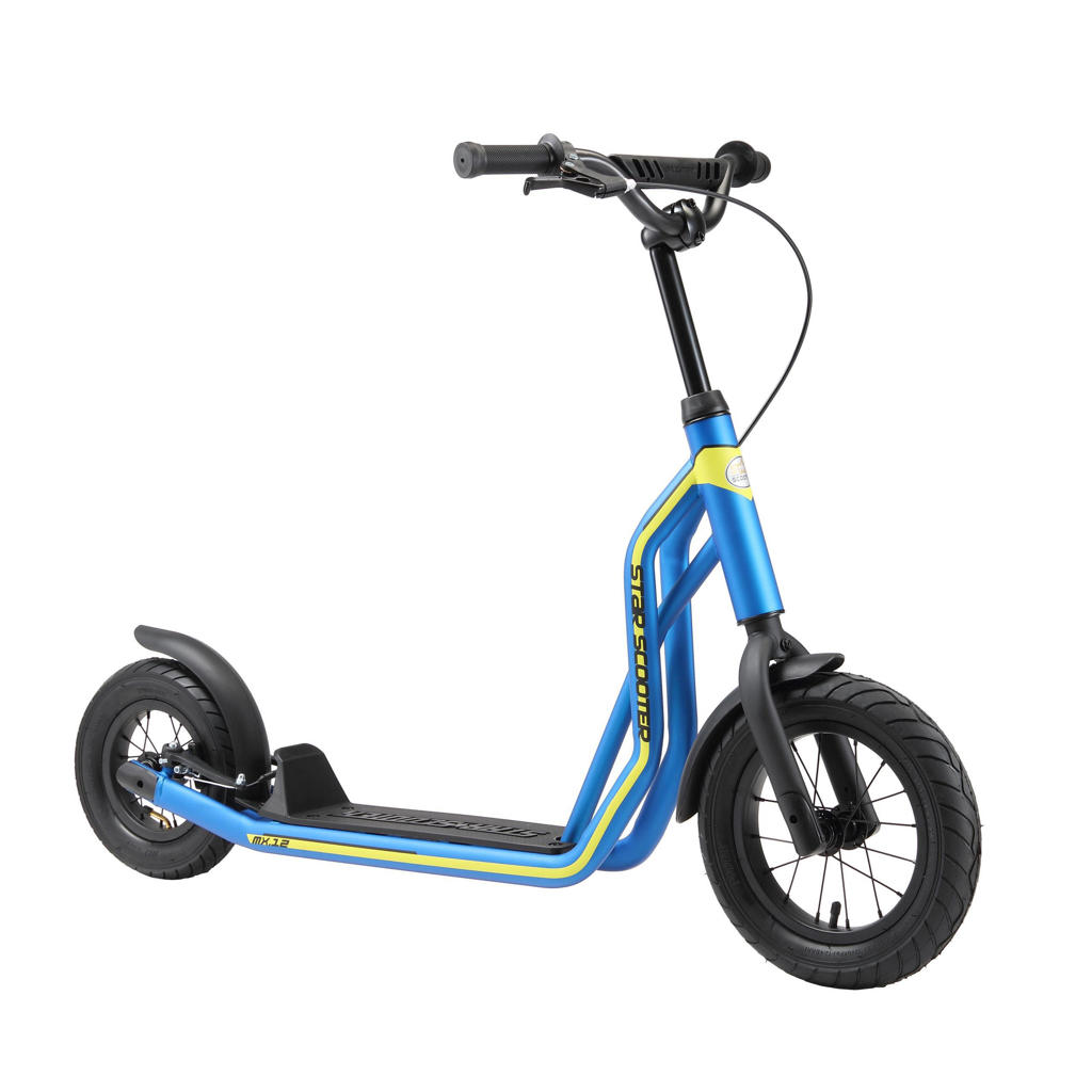 STAR SCOOTER Autoped, 12 inch + 10 inch, blauw