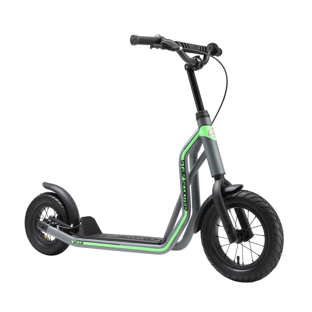 STAR SCOOTER Autoped, 12 inch + 10 inch, grijs