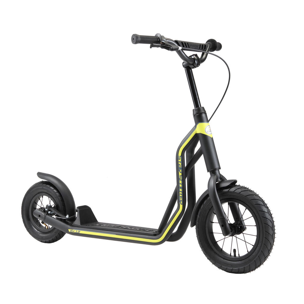 STAR SCOOTER Autoped, 12 inch + 10 inch, zwart