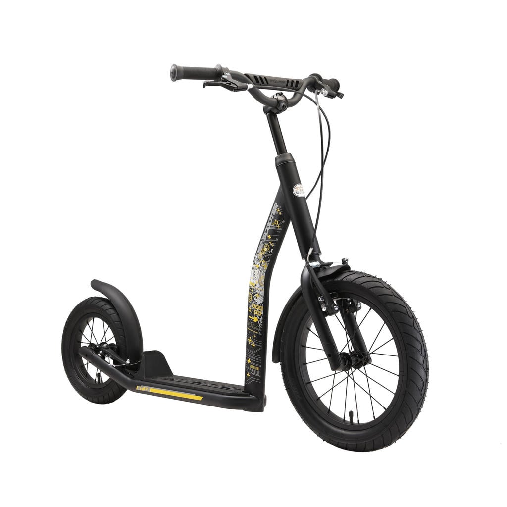 STAR SCOOTER New Gen Sport, autoped, 16 inch - 12 inch, zwart