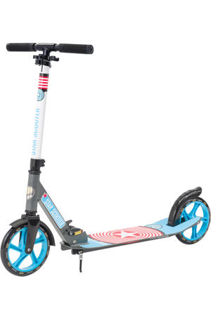 Alu City vouwbaar 205mm XXL staplank, grijs / blauw