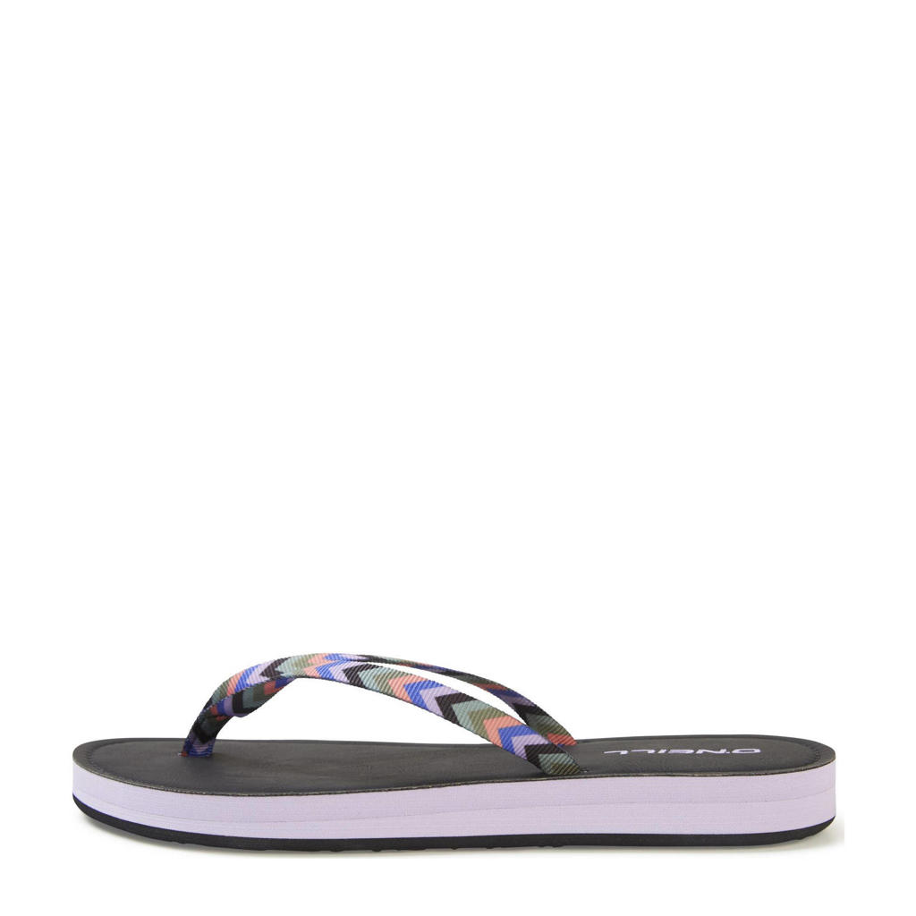 XQ Teenslippers Dames Zwart Panter | XQ FOOTWEAR XQ Teenslippers Dames Zwart Panter | XQ FOOTWEAR