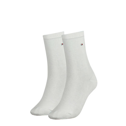 Tommy Hilfiger sokken met logo - set van 2 wit