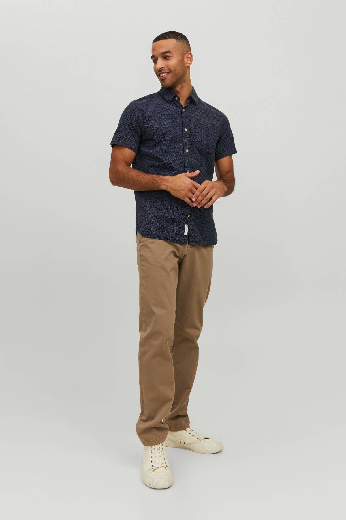 JACK & JONES ORIGINALS regular fit overhemd JORABEL met all over print
