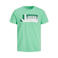 JACK & JONES CORE regular fit T-shirt JCOLOGAN met printopdruk spring bud