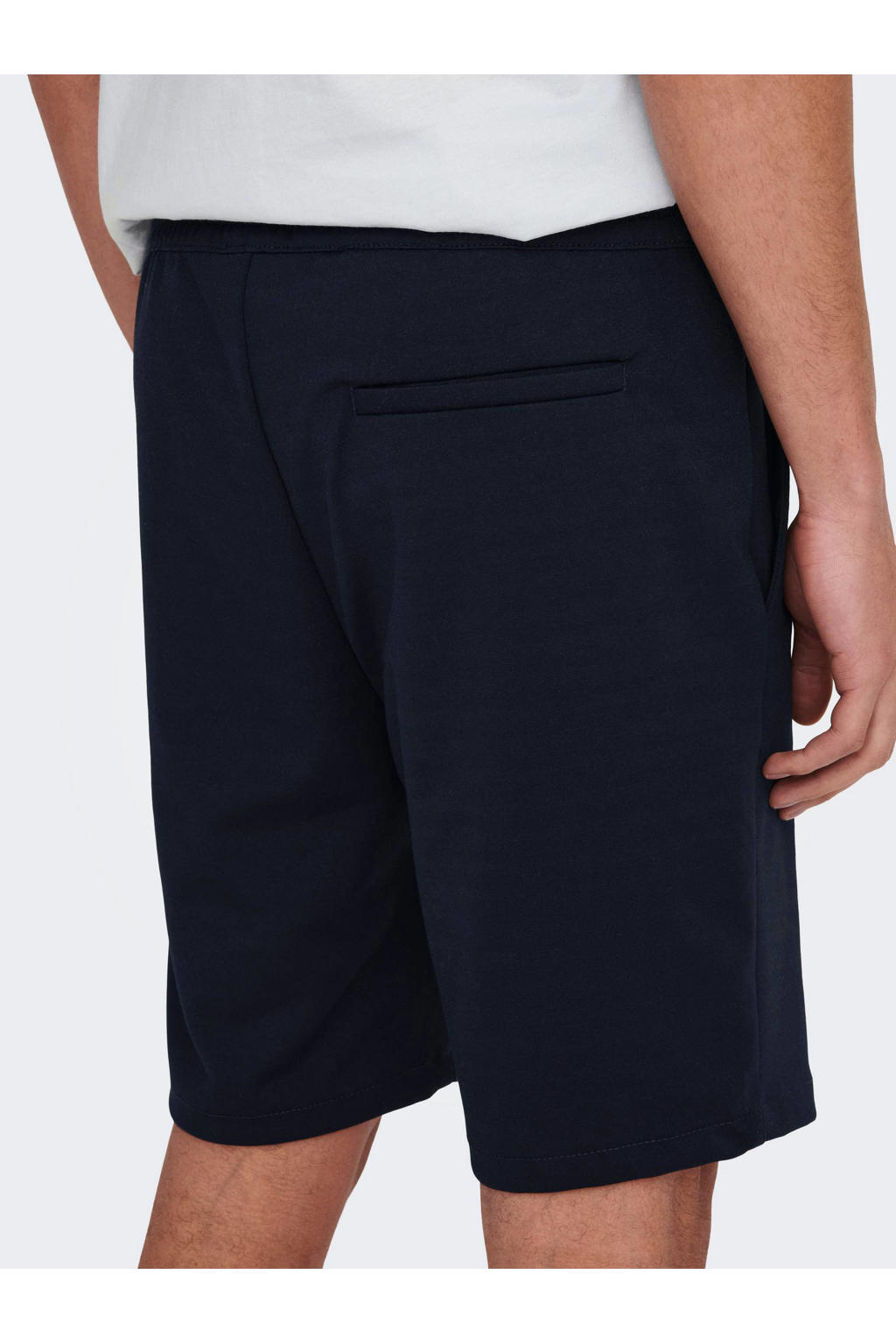 Only And Sons Regular Fit Short Onslinus Dark Navy Wehkamp