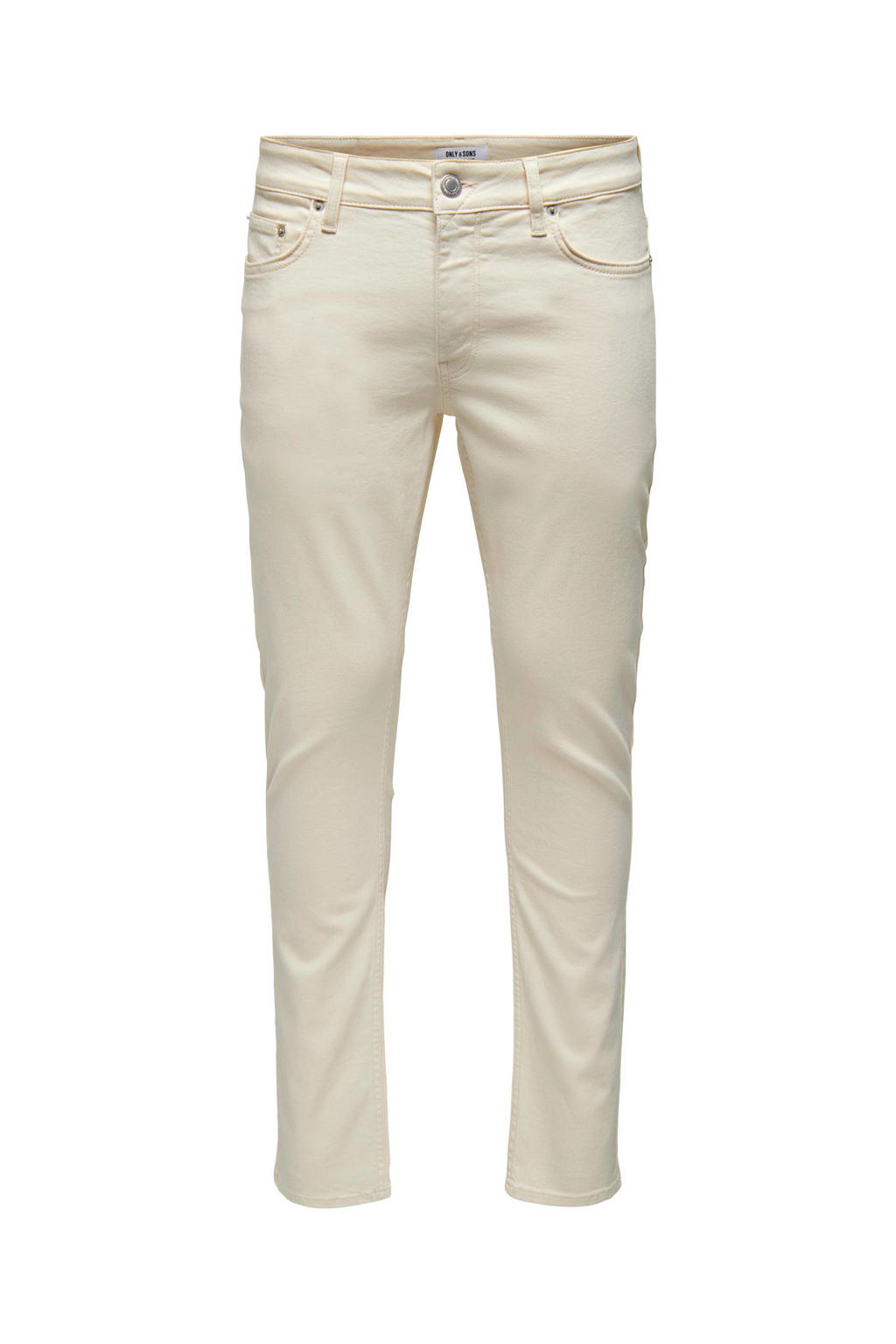ONLY & SONS slim fit jeans ONSLOOM ecru