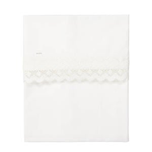 Crochet baby ledikantlaken 110x140cm milky