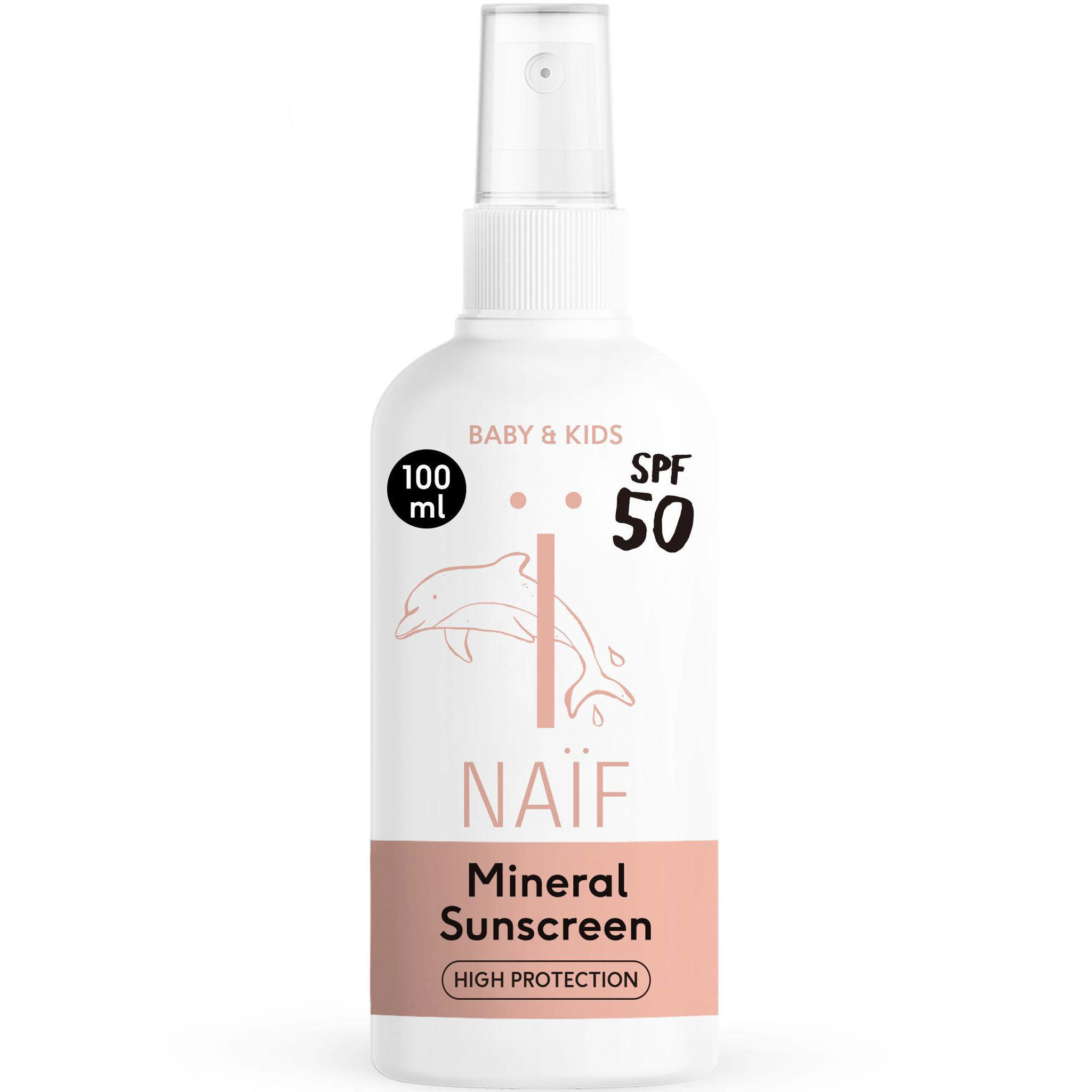NAÏF zonnebrand spray voor baby & kids factor 50 100 ml wehkamp NAÏF zonnebrand spray voor baby & kids factor 50 100 ml wehkamp