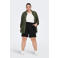 ONLY CARMAKOMA regular fit pantalon CARGOLDTRASH  zwart