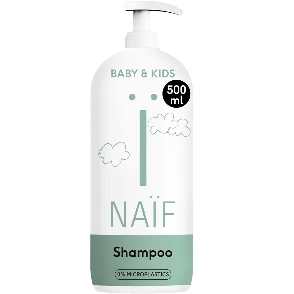 NAÏF Baby & Kids voedende shampoo - 500 ml