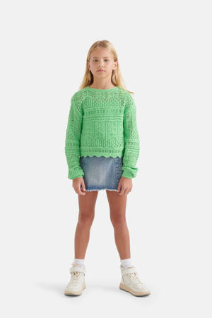crochet trui groen