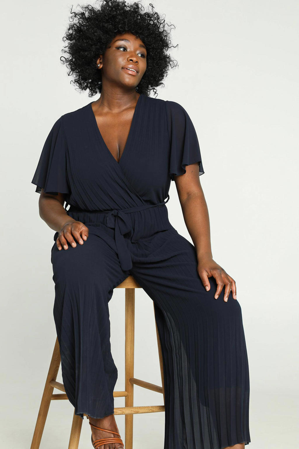 Paprika jumpsuit donkerblauw kopen? in huis wehkamp