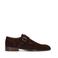 Manfield suède gespschoenen bruin