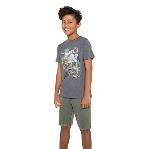 Protest regular fit short Orlin Jr groen afbeelding
