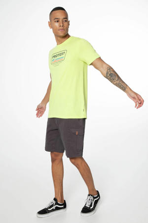 regular fit cargo short PRTNYTRO deep grey
