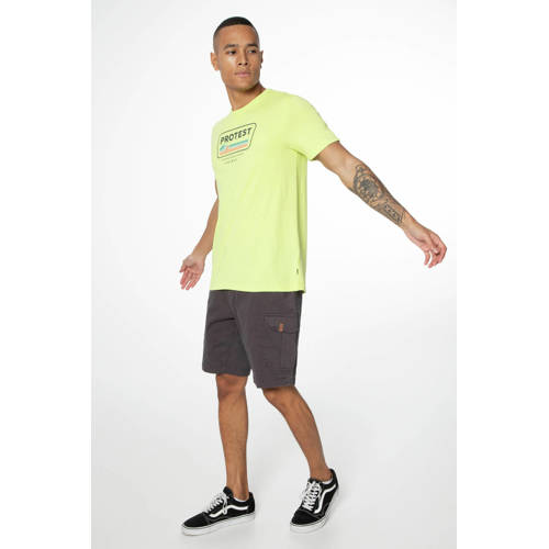 Protest regular fit cargo short PRTNYTRO deep grey afbeelding